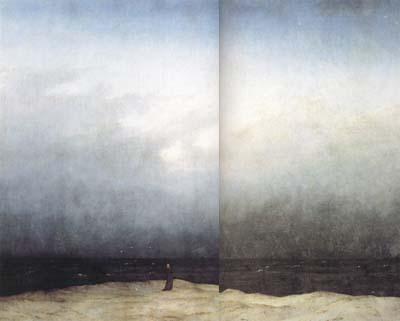 Caspar David Friedrich Monk by the Sea (mk10) France oil painting art